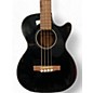 Used Fender CB-60SCE Black Acoustic Bass Guitar