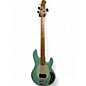 Used Ernie Ball Music Man Stingray H Mint Green Electric Bass Guitar thumbnail