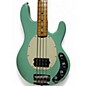 Used Ernie Ball Music Man Stingray H Mint Green Electric Bass Guitar