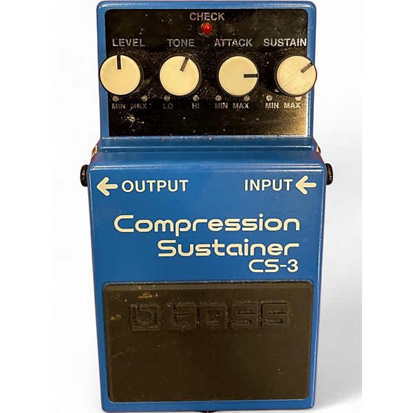 Used BOSS CS3 Compressor Sustainer Effect Pedal