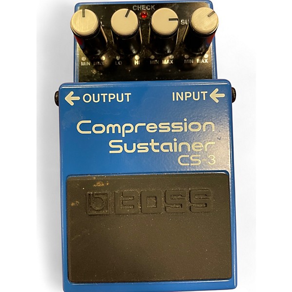 Used BOSS CS3 Compressor Sustainer Effect Pedal