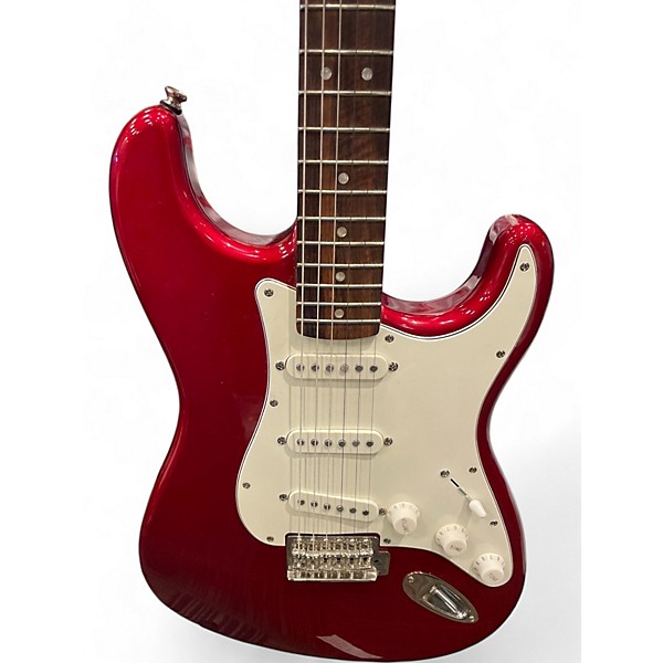 Used Squier Classic Vibe 1960S Stratocaster Candy Apple Red Solid Body Electric Guitar