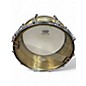 Used Pearl 14X6.5 Sensitone Snare GOLD BRASS Drum