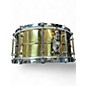 Used Pearl 14X6.5 Sensitone Snare GOLD BRASS Drum