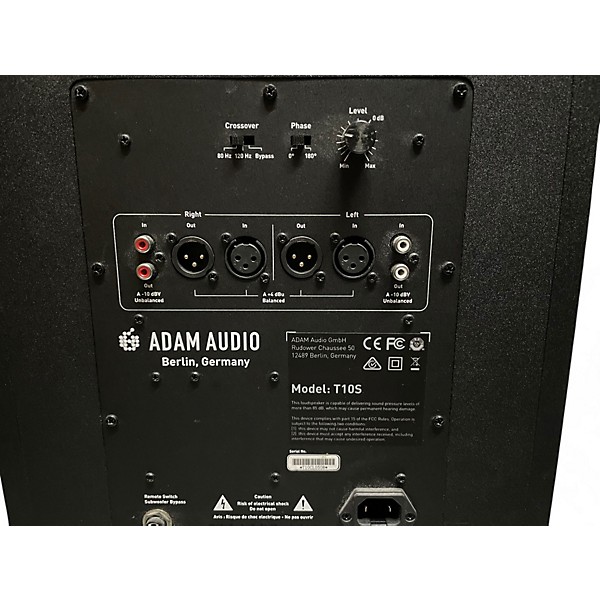 Used ADAM Audio T10S Subwoofer