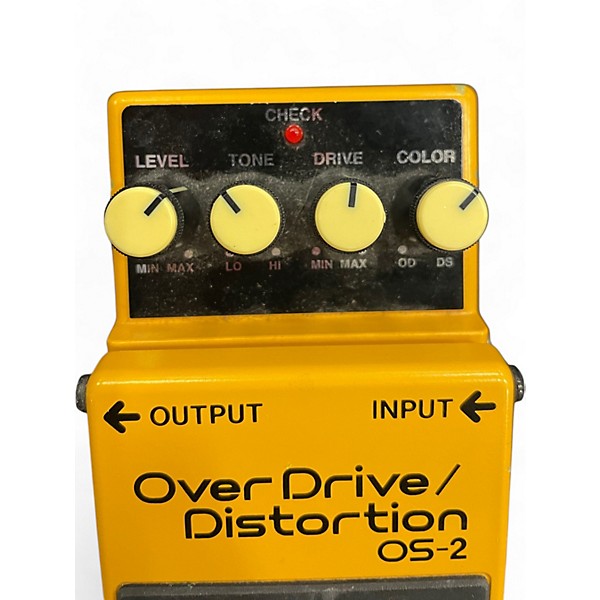 Used BOSS Used BOSS OS2 Overdrive Distortion Effect Pedal