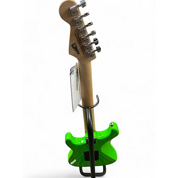 Used Charvel Pro Mod San Dimas HH HT slime green Solid Body Electric Guitar