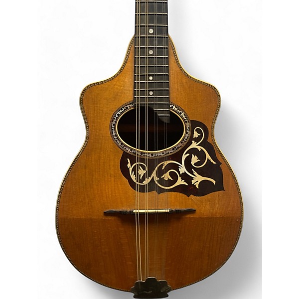 Vintage 1930s Favilla Flatback A-style Natural Mandolin