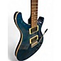 Used PRS Custom 24 10 Top Turquoise Solid Body Electric Guitar