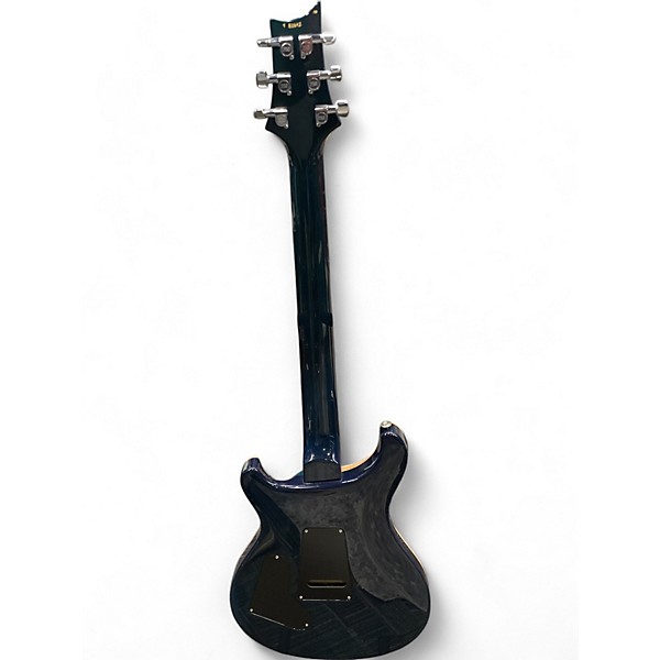 Used PRS Custom 24 10 Top Turquoise Solid Body Electric Guitar