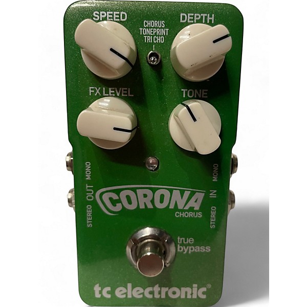 Used TC Electronic Corona Chorus Effect Pedal