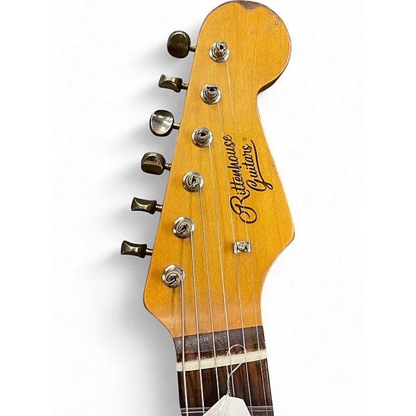 Used Rittenhouse Strat 3 Tone Sunburst Solid Body Electric Guitar