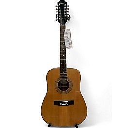 Used Epiphone DR212 Natural 12 String Acoustic Guitar