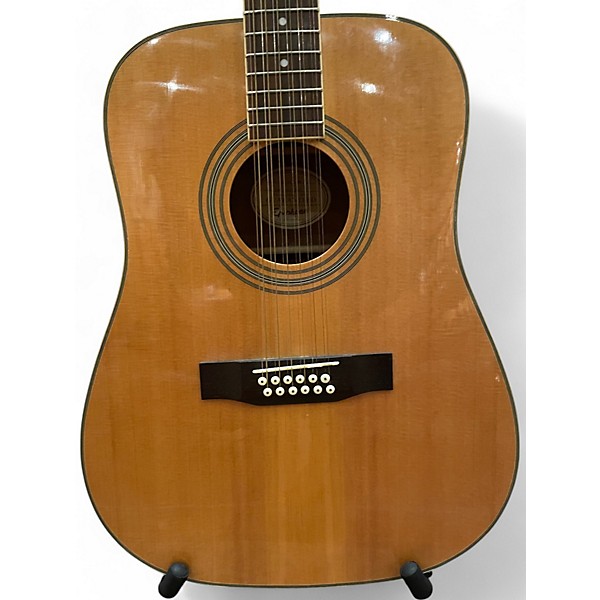 Used Epiphone DR212 Natural 12 String Acoustic Guitar