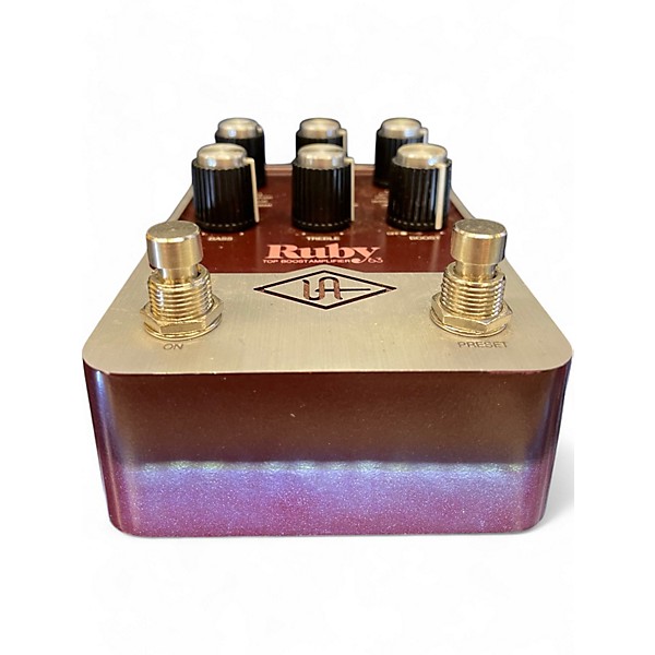 Used Universal Audio RUBY 63 Effect Pedal Package