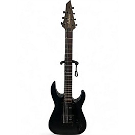 Used Jackson JS22-7 Dinky 7 String Black Solid Body Electric Guitar