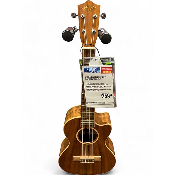 Used Lanikai ACST-CET Natural Ukulele