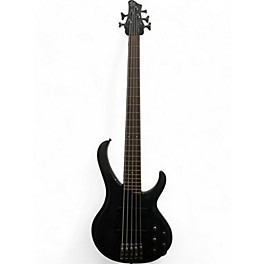 Used Ibanez BTB575 Flammed Black Electric Bass Guitar