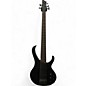 Used Ibanez BTB575 Flammed Black Electric Bass Guitar thumbnail