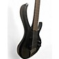 Used Ibanez BTB575 Flammed Black Electric Bass Guitar