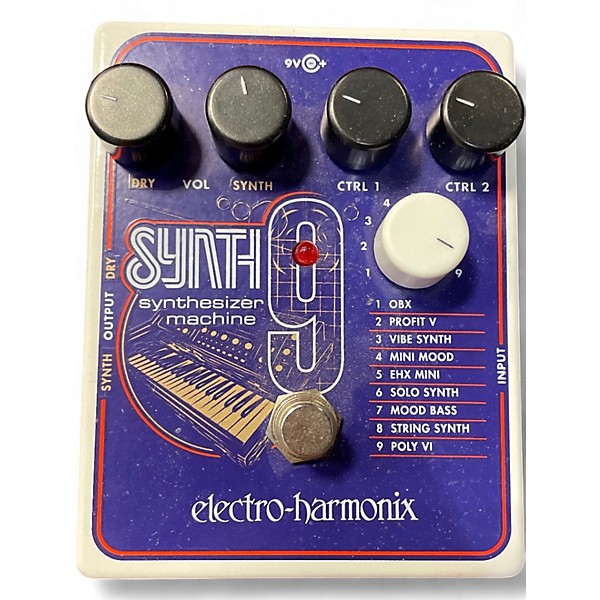 Used Electro-Harmonix Used Electro-Harmonix SYNTH9 Synthesizer Effect Pedal