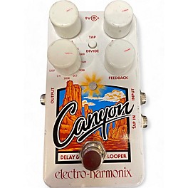 Used Electro-Harmonix Canyon Delay and Looper Effect Pedal