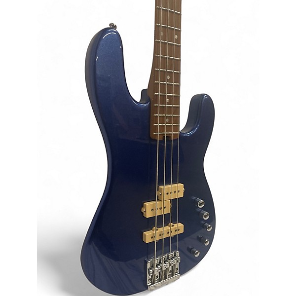 Used Charvel SAN DIMAS PRO MOD 4 PJ Blue Sapphire Electric Bass Guitar