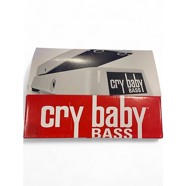 Used Dunlop 105Q Cry Baby Bass Wah Bass Effect Pedal