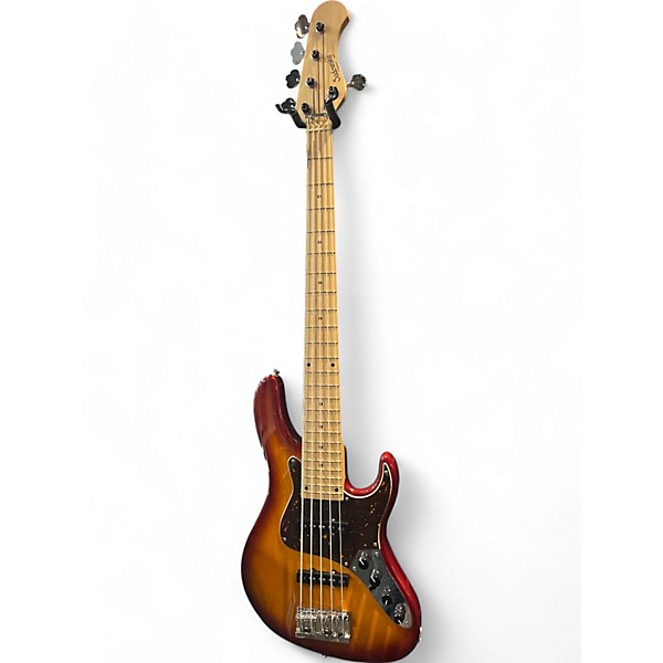 Used 2006 Sadowsky Guitars Modern Vintage Jazz Bass 24 Fret Vintage Cherryburst Electric Bass Guitar