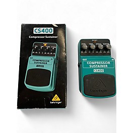 Used Behringer CS400 Compressor Sustainer Effect Pedal