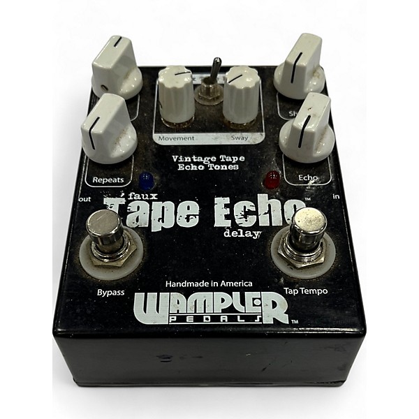 Used Wampler Faux Tape Echo Delay Effect Pedal