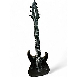 Used Jackson JS22-7 Dinky 7 String Black Solid Body Electric Guitar