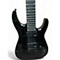 Used Jackson JS22-7 Dinky 7 String Black Solid Body Electric Guitar