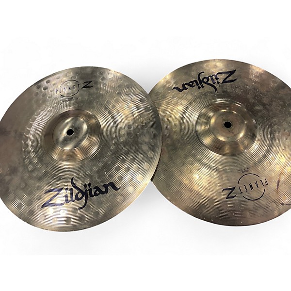 Used Zildjian Used Zildjian 13in Planet Z Hi Hat Pair Cymbal