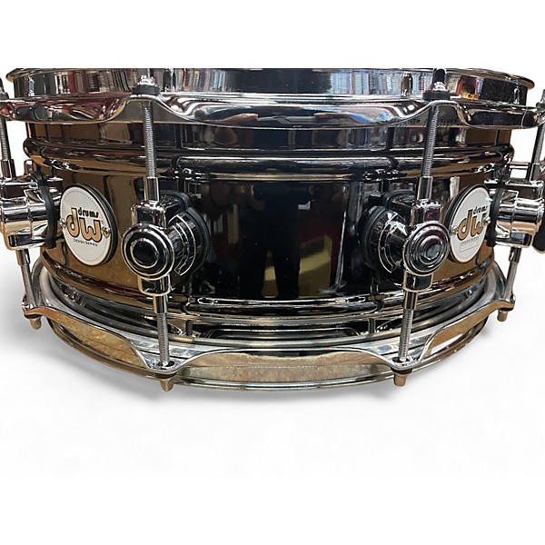 Used DW Used DW 5.5X14 Design Series Snare Black Chrome Drum