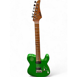 Used Eart Used Eart tl380 Green Solid Body Electric Guitar