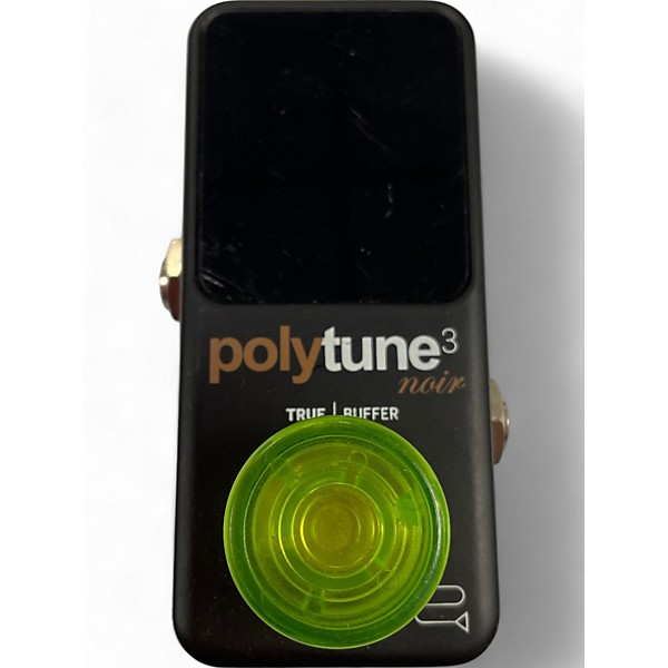 Used TC Electronic Used TC Electronic Polytune Noir Mini 3 Tuner Tuner Pedal