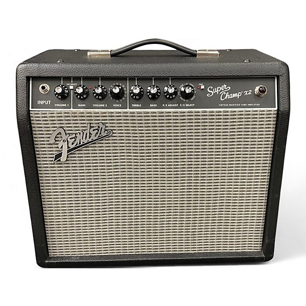 Used Fender Used Fender Super Champ x2 1x12 Guitar Combo Amp