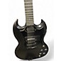 Used Gibson Raven sg Black Solid Body Electric Guitar