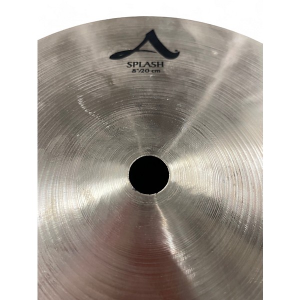 Used Zildjian 8in A Custom Splash Cymbal