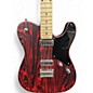 Used Harley Benton Used Harley Benton TE-90FLT Crimson Red Burst Solid Body Electric Guitar