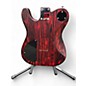 Used Harley Benton Used Harley Benton TE-90FLT Crimson Red Burst Solid Body Electric Guitar