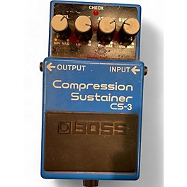 Used BOSS CS3 Compressor Sustainer Effect Pedal