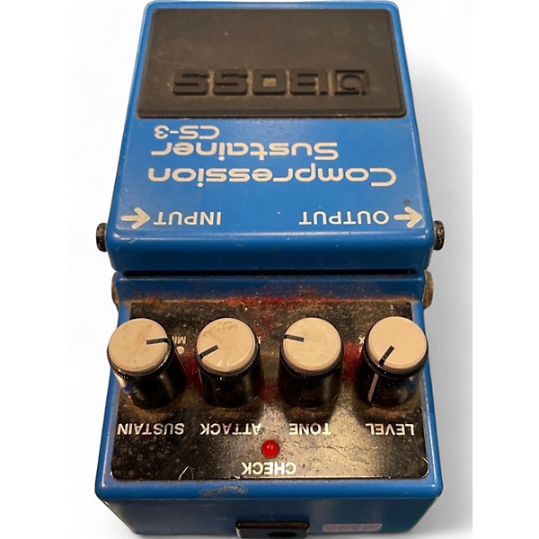 Used BOSS CS3 Compressor Sustainer Effect Pedal