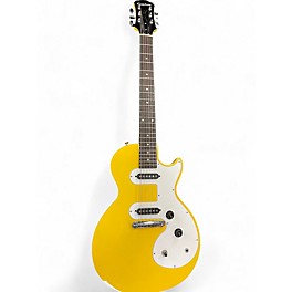 Used Epiphone Used Epiphone Les Paul SL Graffiti Yellow Solid Body Electric Guitar