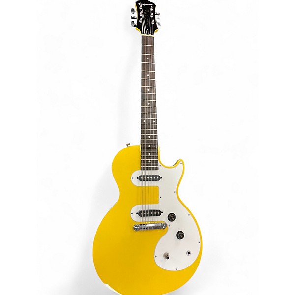 Used Epiphone Used Epiphone Les Paul SL Graffiti Yellow Solid Body Electric Guitar