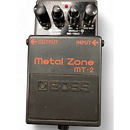 Used BOSS Used BOSS MT2 Metal Zone Distortion Effect Pedal