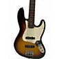 Used 2011 Fender Standard Jazz Bass 3 Color Sunburst Electric Bass Guitar