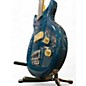 Used Aria CSB-380 Ocean Blue Electric Bass Guitar