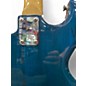 Used Aria CSB-380 Ocean Blue Electric Bass Guitar